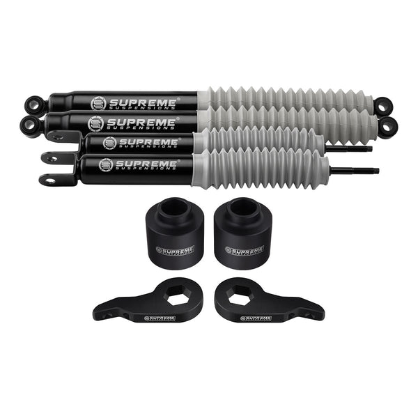 2000-2006 GMC Yukon 1500 Full Suspension Lift Kit with MAX Performance Shock Absorbers 2WD 4WD / 6-LUG