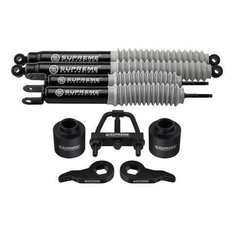2000-2006 Chevrolet Tahoe Full Suspension Lift Kit with MAX Performance Shock Absorbers 2WD 4WD | Torsion Tool Included-Supreme Suspensions Shocks-Supreme Suspensions®-Supreme Suspensions®