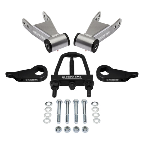 1998-2012 Ford Ranger 4WD 1-3" Front Torsion Keys + 2" Lift Shackles Including Torsion Key Unloading Tool-Suspension Lift Kits-Supreme Suspensions®-Supreme Suspensions®