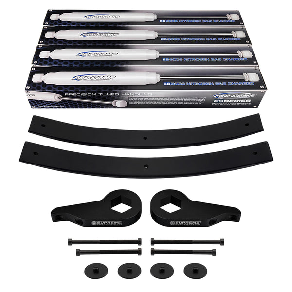 1983-2005 Chevy Blazer S10 Full Add-a-Leaf Lift Kit & Extended Pro Comp Shocks 4WD 4x4