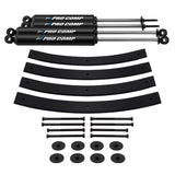 1987-1995 Jeep Wrangler YJ 1,5-2" Fuldaffjedret Add-A-Leaf Lift Kit med Pro Comp PRO-X Twin Tube Shocks 4WD