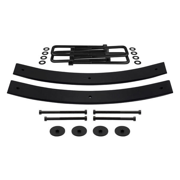 2" Rear Level Lift Kit Add-A-Leafs + U-bolts For 1999-2020 Toyota Tundra 2WD 4WD