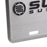 Placa de matrícula de aluminio Supreme Suspensions® con marco