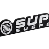 Supreme Suspensions® aluminium kentekenplaat met frame