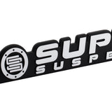 Supreme Suspensions® aluminiumsnummerplade med ramme