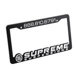 Supreme Suspensions® aluminium kentekenplaat