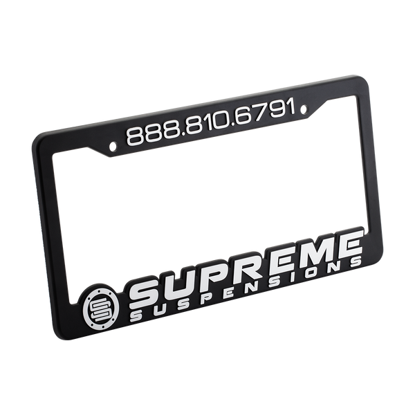 Supreme Suspensions® License Plate Frame Supreme Suspensions® License Plate Frame