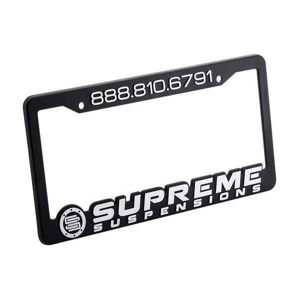 Supreme Suspensions® License Plate Frame