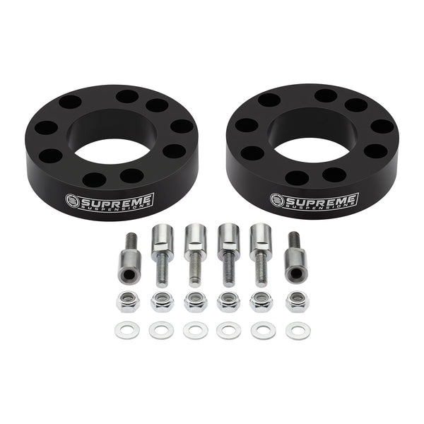 2012-2019 Nissan NV3500 2" Front Suspension Lift Strut Spacers with Stud Extenders 2WD