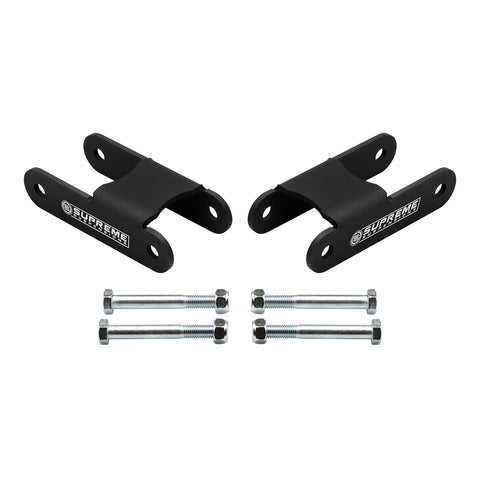 1983-2005 GMC Jimmy S15 Rear Shackle Suspension Lift Kit 2WD 4WD-Suspension Lift Kits-Supreme Suspensions®-Supreme Suspensions®