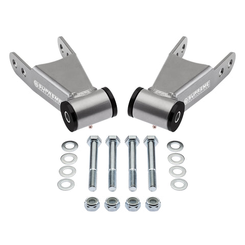 2002-2008 Dodge Ram 1500 2" Shackle Rear Suspension Lift Kit 2WD 4WD-Suspension Lift Kits-Supreme Suspensions®-Supreme Suspensions®