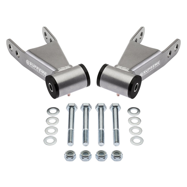 1984-2001 Jeep Cherokee XJ 2" Rear Lift Shackles Kit 2WD 4WD