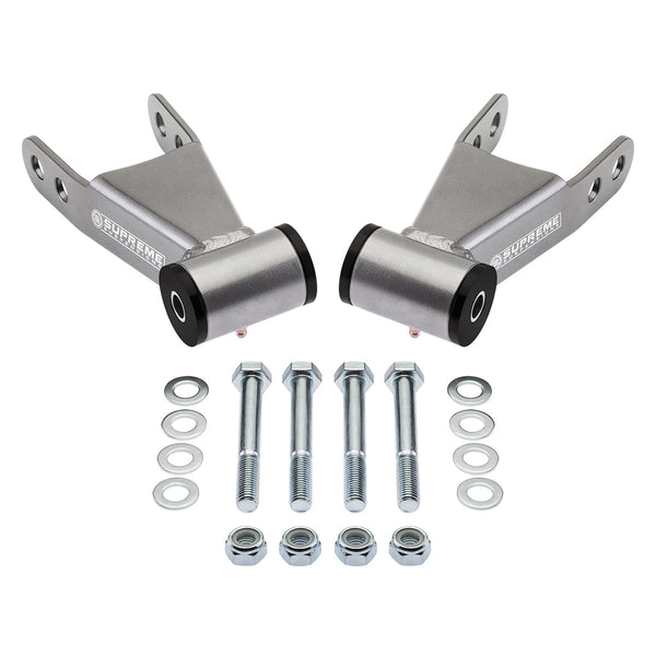 2004-2023 Nissan Titan 1"-2"  Rear Drop Shackles Lowering Kit 2WD 4WD