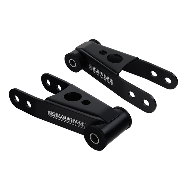 19881999 GMC K1500 1" Rear Lowering Drop Shackles Kit 4WD