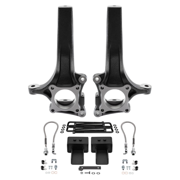 2015-2020 Ford F150 Full Suspension Lift Kit 2WD - Features Supreme's OEM Replacement Lift Spindles