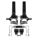 2009-2014 Ford F150 Full Suspension Lift Kit 2WD - Features Supreme's OEM Replacement Lift Spindles