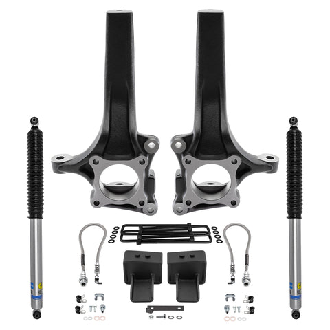 2015-2020 Ford F150 Full Suspension Lift Kit with Rear BILSTEIN Shocks 2WD-Suspension Lift Kits-Supreme Suspensions®-Supreme Suspensions®