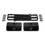 1995-1999 Chevrolet Tahoe 4WD Rear Lift Blocks with Premium Forged Flat Top U-Bolts