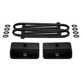 1997-2012 Ford Ranger Rear Lift Blocks with Premium Forged Flat Top U-Bolts