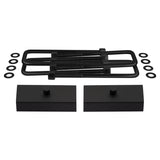 2007-2020 Toyota Tundra Full Suspension Lift Kit with Diff Drop & Axle Shims 2WD 4WD | Rear Shackle and Lift Blocks Combo with