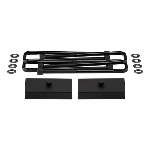 1987-1996 Dodge Dakota 4WD Rear Lift Blocks with Premium Forged Flat Top U-Bolts-Suspension Lift Kits-Supreme Suspensions®-Supreme Suspensions®