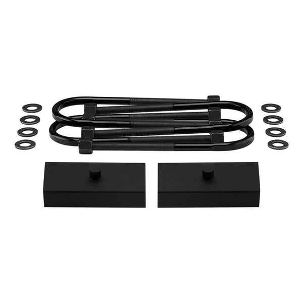 blocs de levage arrière Dodge Ram 3500 2WD 2003-2012 avec boulons en U à dessus plat forgés de qualité supérieure