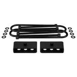 2003-2013 Dodge Ram 2500 4WD [3.5" Rear Axle] Rear Lift Blocks with Round Bend U-Bolts