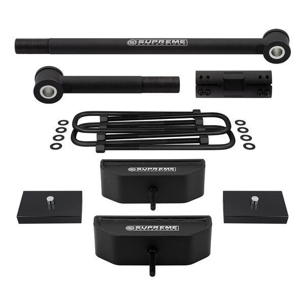 1999-2004 Ford F250 Super Duty Front and Rear Blocks Suspension Lift Kit 4WD 4x4