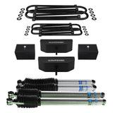 1999-2004 Ford F250 Super Duty Full Front and Rear Lift Blocks Kit 4WD w/ Bilstein Shocks