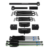 1999–2004 Ford F350 Super Duty 4WD-Vollfederungs-Lift-Kit mit Bilstein-Stoßdämpfern und verstellbarer Spurstange