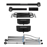 kit de elevación de nivelación de suspensión delantera Ford F250 Super Duty 4WD 1999-2004 con amortiguadores Bilstein y barra de seguimiento ajustable