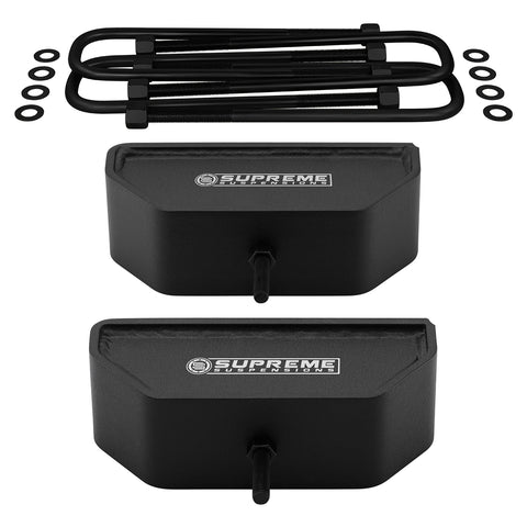 1980-2004 Ford F250 Super Duty Front Suspension Lift Kit 4WD | US Patent Pending Front Lift Blocks: 125,000 lbs WLL-Suspension Lift Kits-Supreme Suspensions®-3"-Supreme Suspensions®