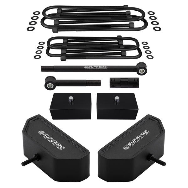 1999-2004 Ford F350 Super Duty Kit de levage à suspension complète avec barre de rail réglable 4WD 4x4