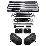 1999–2004 Ford F250 Super Duty Vollfederungs-Lift-Kit mit verstellbarer Spurstange und ProComp-Stoßdämpfern 4WD 4x4