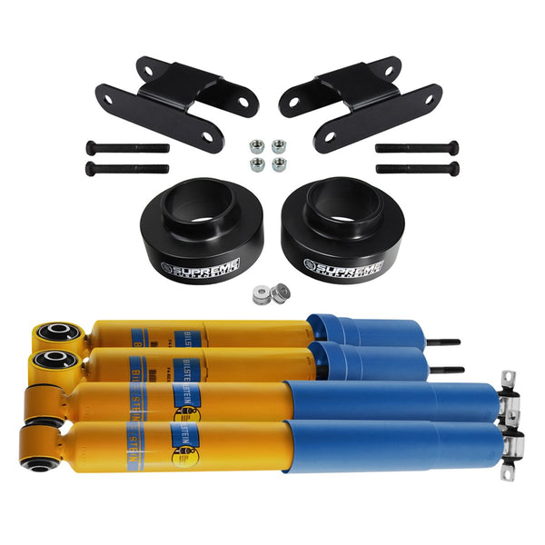 kit de levage à suspension complète GMC Canyon 2004-2012 et amortisseurs Bilstein 2wd 4x2