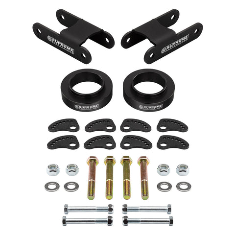 2004-2012 GMC Canyon 2WD Full Lift Kit With Camber/Caster Alignment & Lockout Kit-Suspension Lift Kits-Supreme Suspensions®-Supreme Suspensions®