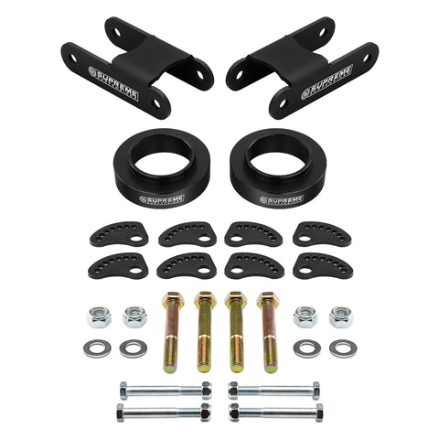 2004-2012 Chevrolet Colorado 2WD Full Lift Kit With Camber/Caster Alignment & Lockout Kit-Suspension Lift Kits-Supreme Suspensions®-Supreme Suspensions®