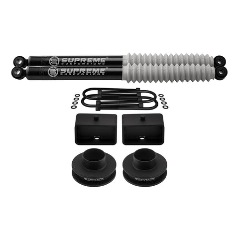 2003-2012 Dodge Ram 2500 Full Suspension Lift Kit with Rear MAX Performance Shocks 2WD-Suspension Lift Kits-Supreme Suspensions®-Supreme Suspensions®