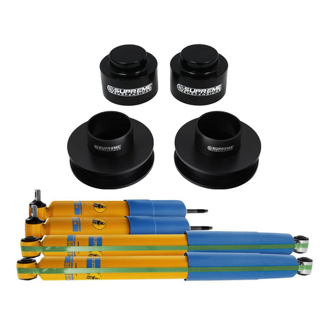2009-2015 Dodge Ram 1500 Full Suspension Lift Kit & Bilstein Shocks 2WD 4×2-Suspension Lift Kits-Bilstein and Supreme Suspensions-2"-1.5"-Supreme Suspensions®