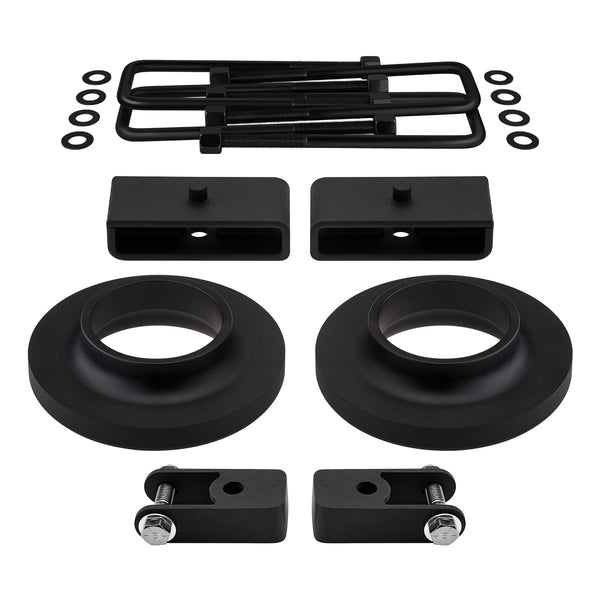 2003-2017 Chevrolet Express 1500 2500 3500 2WD Van Full Suspension Lift Kit with Rear Shock Extenders