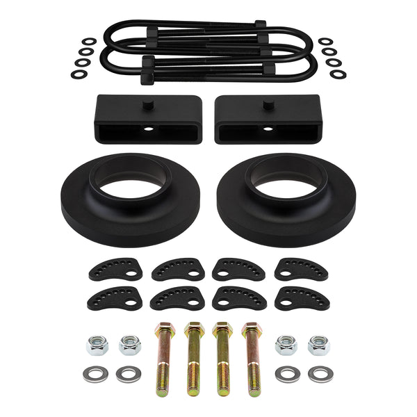 kit de levage complet Chevrolet Express 3500 4x2 2003-2019 + kit d'alignement de carrossage/roulette Uca