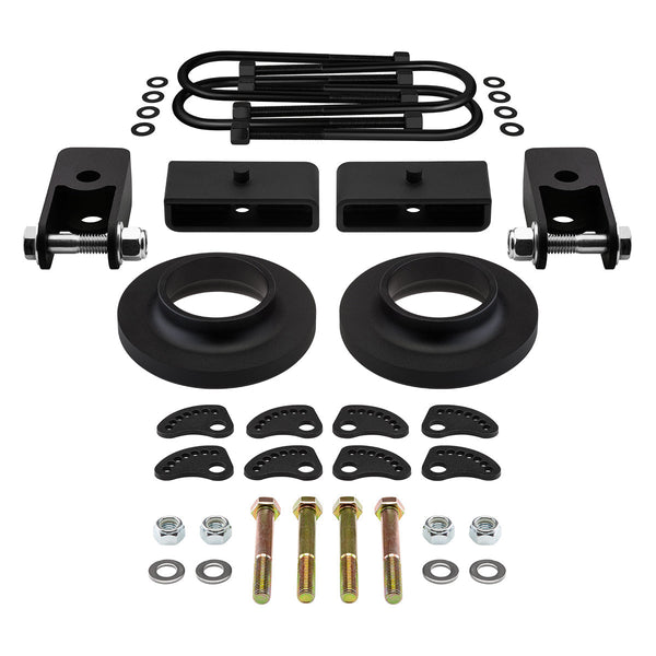 2003-2017 Chevrolet express 3500 2wd kit de levage complet + kit d'alignement de carrossage/roulette uca