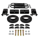 2003-2014 Chevrolet express 1500 2wd kit de levage complet + kit d'alignement de carrossage/roulette uca