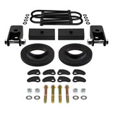 2003-2017 Chevrolet express 3500 2wd kit de levage complet + kit d'alignement de carrossage/roulette uca