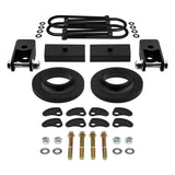 2003-2014 Chevrolet express 1500 2wd kit de levage complet + kit d'alignement de carrossage/roulette uca