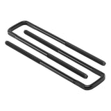 Forged Flat Top Square U-Bolts 14" Long x 2.5" Wide x 9/16" Threads
