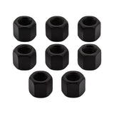 Parafusos em U de topo plano forjados com curvatura redonda e roscas de 10" de comprimento x 3,5" de largura x 9/16" se adaptam aos modelos Ford