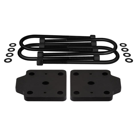 2001-2010 GMC Sierra 1500HD U-Bolt Flip Striker Plates med 5/8" U-Bolts Kit 2WD 4WD-Lift Kit Tillbehör-Supreme Suspensions®-Supreme Suspensions®