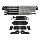 1999-2007 GMC Sierra 1500 Full Suspension Lift Kit with Rear U-Bolt Flip Kit & MAX Performance Shocks 4WD