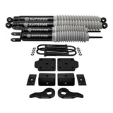 1999-2007 Chevrolet Silverado 1500 4WD Full Suspension Lift Kit with Rear U-Bolt Flip Kit & MAX Performance Shocks
